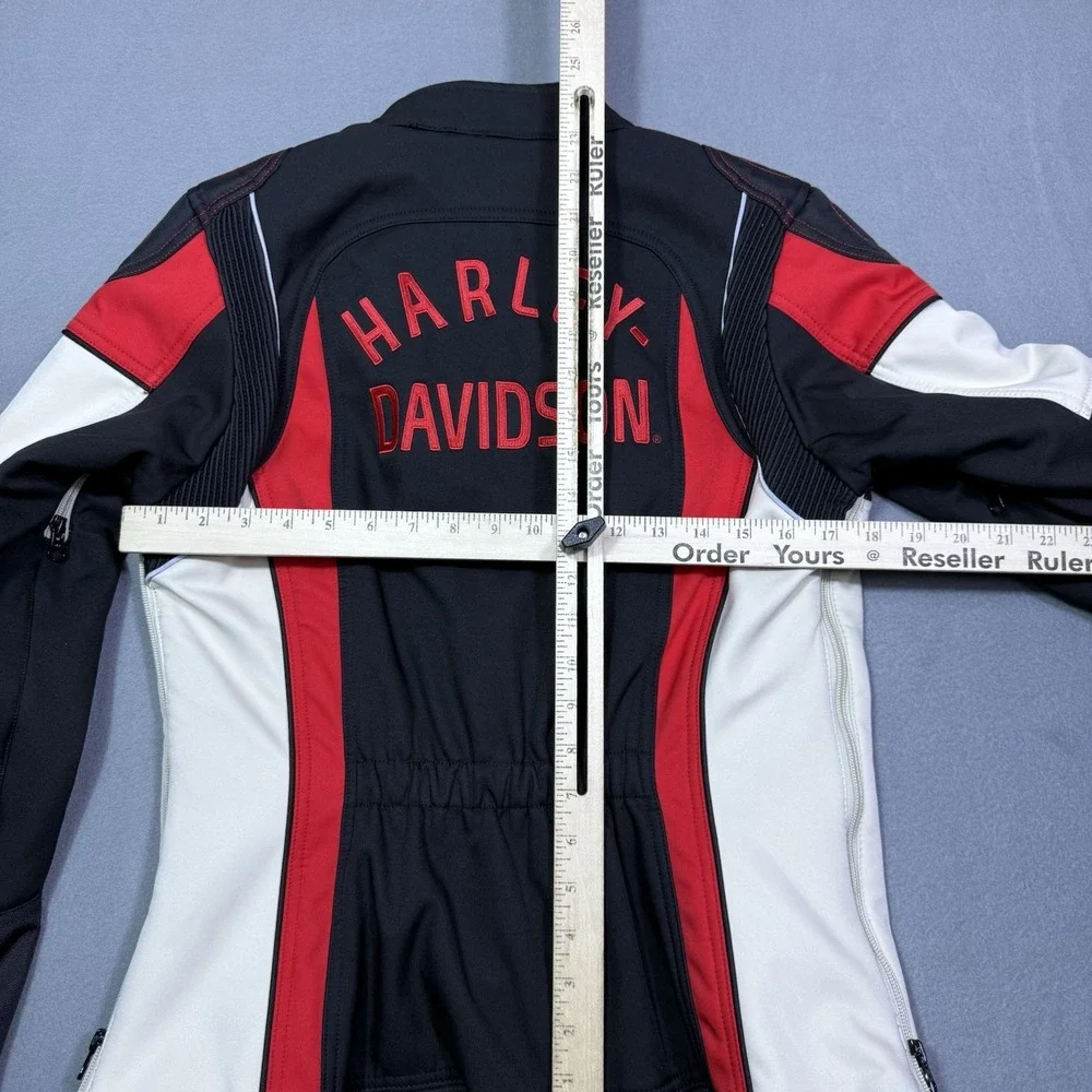 Harley Davidson Riding Jacket Womens M Mesh Lined Padded Utility USA Motorcycle